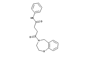 4-(3,5-dihydro-2H-1,4-benzoxazepin-4-yl)-4-keto-N-phenyl-butyramide