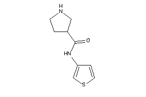 N-(3-thienyl)pyrrolidine-3-carboxamide