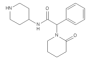 2-(2-ketopiperidino)-2-phenyl-N-(4-piperidyl)acetamide