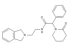 N-(2-isoindolin-2-ylethyl)-2-(2-ketopiperidino)-2-phenyl-acetamide