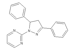 2-(3,5-diphenyl-2-pyrazolin-1-yl)pyrimidine