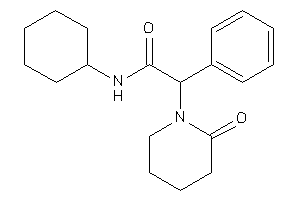 N-cyclohexyl-2-(2-ketopiperidino)-2-phenyl-acetamide