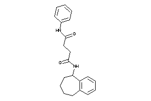 N'-phenyl-N-(6,7,8,9-tetrahydro-5H-benzocyclohepten-9-yl)succinamide