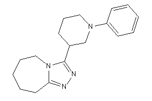 3-(1-phenyl-3-piperidyl)-6,7,8,9-tetrahydro-5H-[1,2,4]triazolo[4,3-a]azepine