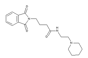 4-phthalimido-N-(2-piperidinoethyl)butyramide