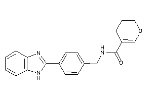 N-[4-(1H-benzimidazol-2-yl)benzyl]-3,4-dihydro-2H-pyran-5-carboxamide