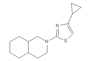 2-(3,4,4a,5,6,7,8,8a-octahydro-1H-isoquinolin-2-yl)-4-cyclopropyl-thiazole