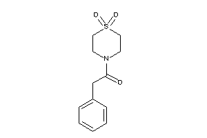 1-(1,1-diketo-1,4-thiazinan-4-yl)-2-phenyl-ethanone