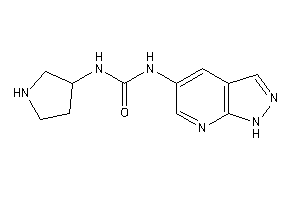 1-(1H-pyrazolo[3,4-b]pyridin-5-yl)-3-pyrrolidin-3-yl-urea
