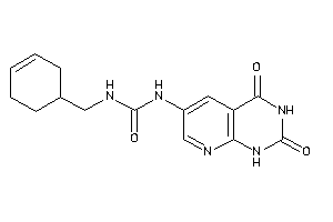 1-(cyclohex-3-en-1-ylmethyl)-3-(2,4-diketo-1H-pyrido[2,3-d]pyrimidin-6-yl)urea