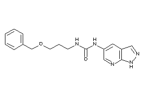 1-(3-benzoxypropyl)-3-(1H-pyrazolo[3,4-b]pyridin-5-yl)urea