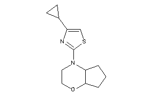 4-(4-cyclopropylthiazol-2-yl)-3,4a,5,6,7,7a-hexahydro-2H-cyclopenta[b][1,4]oxazine