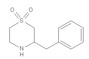 3-benzyl-1,4-thiazinane 1,1-dioxide