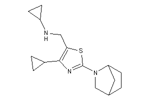 [2-(2-azabicyclo[2.2.1]heptan-2-yl)-4-cyclopropyl-thiazol-5-yl]methyl-cyclopropyl-amine