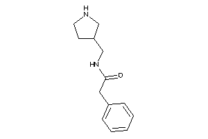 2-phenyl-N-(pyrrolidin-3-ylmethyl)acetamide