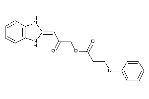 3-phenoxypropionic Acid [3-(1,3-dihydrobenzimidazol-2-ylidene)-2-keto-propyl] Ester