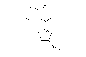 4-(4-cyclopropylthiazol-2-yl)-2,3,4a,5,6,7,8,8a-octahydrobenzo[b][1,4]oxazine