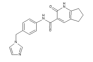 N-[4-(imidazol-1-ylmethyl)phenyl]-2-keto-1,5,6,7-tetrahydro-1-pyrindine-3-carboxamide