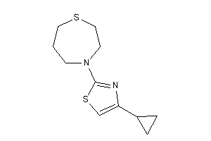 4-(4-cyclopropylthiazol-2-yl)-1,4-thiazepane