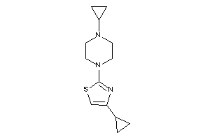 4-cyclopropyl-2-(4-cyclopropylpiperazino)thiazole