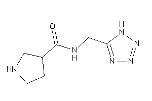 N-(1H-tetrazol-5-ylmethyl)pyrrolidine-3-carboxamide