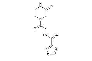 N-[2-keto-2-(3-ketopiperazino)ethyl]-3-furamide