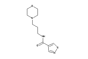 N-(3-morpholinopropyl)isothiazole-4-carboxamide