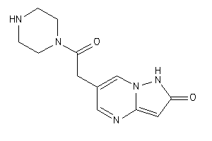 6-(2-keto-2-piperazino-ethyl)-1H-pyrazolo[1,5-a]pyrimidin-2-one