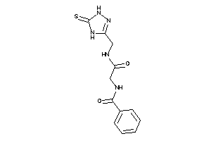 N-[2-keto-2-[(5-thioxo-1,4-dihydro-1,2,4-triazol-3-yl)methylamino]ethyl]benzamide