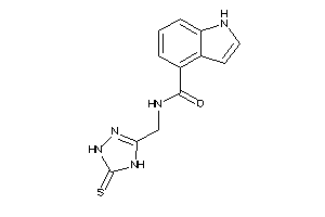 N-[(5-thioxo-1,4-dihydro-1,2,4-triazol-3-yl)methyl]-1H-indole-4-carboxamide