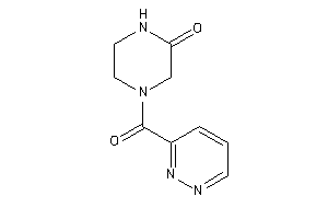 4-(pyridazine-3-carbonyl)piperazin-2-one