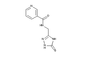 N-[(5-thioxo-1,4-dihydro-1,2,4-triazol-3-yl)methyl]nicotinamide