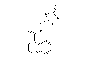 N-[(5-thioxo-1,4-dihydro-1,2,4-triazol-3-yl)methyl]quinoline-8-carboxamide