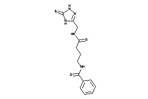 N-[4-keto-4-[(5-thioxo-1,4-dihydro-1,2,4-triazol-3-yl)methylamino]butyl]benzamide