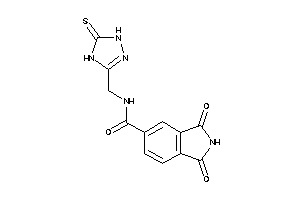 1,3-diketo-N-[(5-thioxo-1,4-dihydro-1,2,4-triazol-3-yl)methyl]isoindoline-5-carboxamide