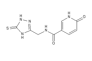 6-keto-N-[(5-thioxo-1,4-dihydro-1,2,4-triazol-3-yl)methyl]-1H-pyridine-3-carboxamide