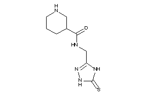 N-[(5-thioxo-1,4-dihydro-1,2,4-triazol-3-yl)methyl]nipecotamide