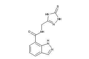 N-[(5-thioxo-1,4-dihydro-1,2,4-triazol-3-yl)methyl]-1H-indazole-7-carboxamide