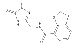 N-[(5-thioxo-1,4-dihydro-1,2,4-triazol-3-yl)methyl]-1,3-benzodioxole-4-carboxamide