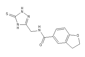 N-[(5-thioxo-1,4-dihydro-1,2,4-triazol-3-yl)methyl]coumaran-5-carboxamide