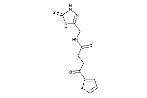 4-keto-4-(2-thienyl)-N-[(5-thioxo-1,4-dihydro-1,2,4-triazol-3-yl)methyl]butyramide