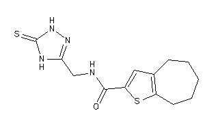 N-[(5-thioxo-1,4-dihydro-1,2,4-triazol-3-yl)methyl]-5,6,7,8-tetrahydro-4H-cyclohepta[b]thiophene-2-carboxamide