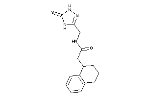 2-tetralin-1-yl-N-[(5-thioxo-1,4-dihydro-1,2,4-triazol-3-yl)methyl]acetamide