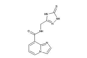 N-[(5-thioxo-1,4-dihydro-1,2,4-triazol-3-yl)methyl]imidazo[1,2-a]pyridine-8-carboxamide