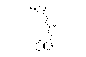 2-(1H-pyrazolo[3,4-b]pyridin-3-yloxy)-N-[(5-thioxo-1,4-dihydro-1,2,4-triazol-3-yl)methyl]acetamide