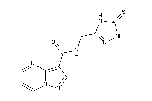 N-[(5-thioxo-1,4-dihydro-1,2,4-triazol-3-yl)methyl]pyrazolo[1,5-a]pyrimidine-3-carboxamide