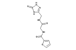 N-[2-keto-2-[(5-thioxo-1,4-dihydro-1,2,4-triazol-3-yl)methylamino]ethyl]-2-furamide