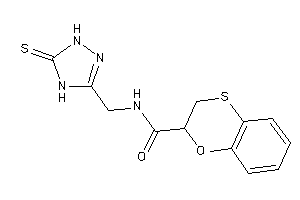 N-[(5-thioxo-1,4-dihydro-1,2,4-triazol-3-yl)methyl]-2,3-dihydro-1,4-benzoxathiine-2-carboxamide