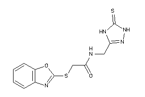 2-(1,3-benzoxazol-2-ylthio)-N-[(5-thioxo-1,4-dihydro-1,2,4-triazol-3-yl)methyl]acetamide