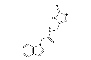 2-indol-1-yl-N-[(5-thioxo-1,4-dihydro-1,2,4-triazol-3-yl)methyl]acetamide